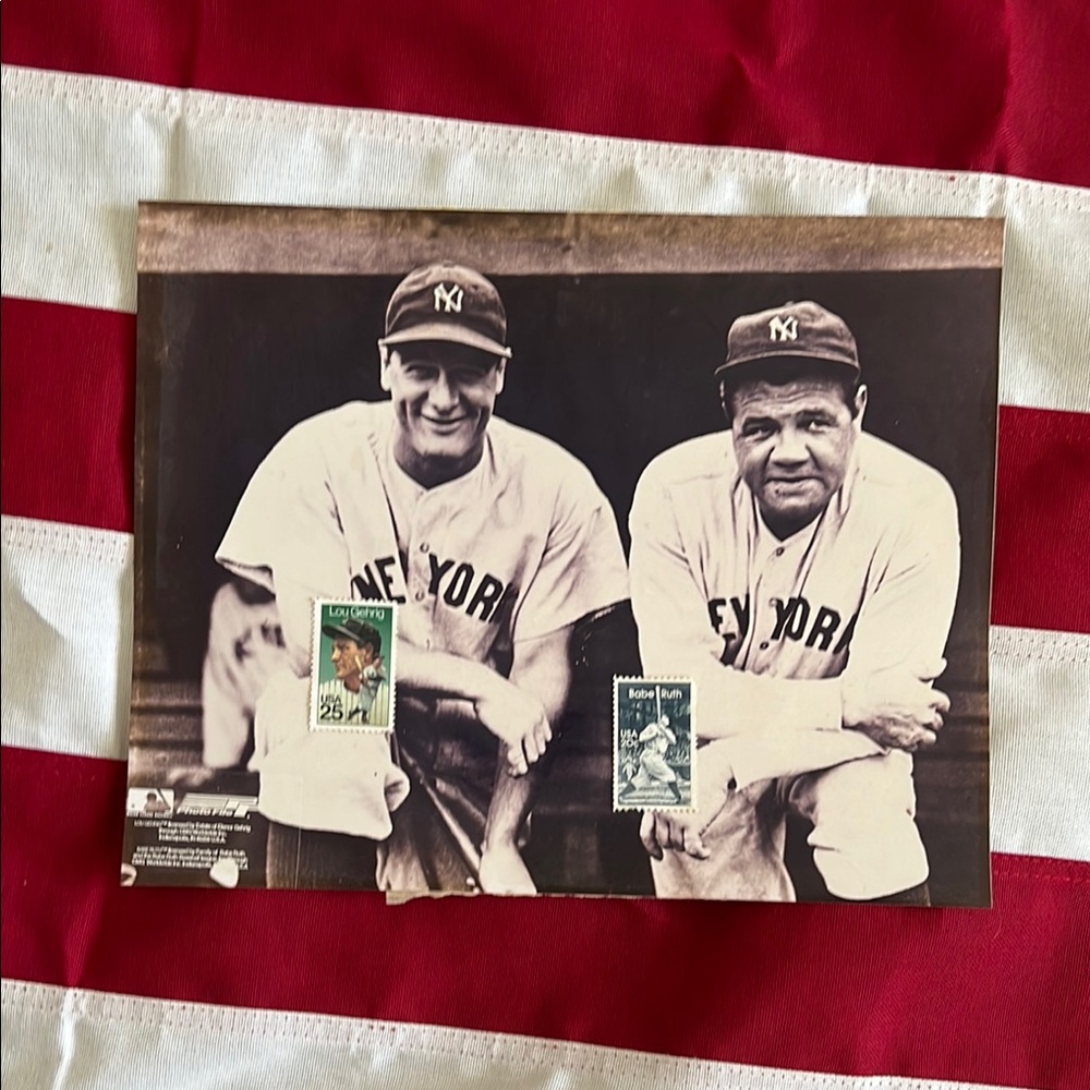 Vintage New York Baseball Photo Print